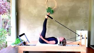 40MIN CLASSICAL PILATES REFORMER Fly Over amp Flow  All levels [upl. by Arehahs968]