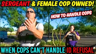 Four Cops Getting Owned amp Epic ID Refusal [upl. by Zenger]