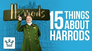 15 Things You Didnt Know About HARRODS [upl. by Ecnadnak]