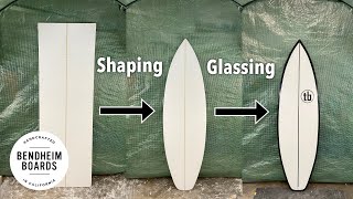 Surfboard Shaping amp Glassing HighPerformance Shortboard [upl. by Lindo]