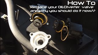 R56 Mini Cooper S  Replace your Diverter valve before its too late how to [upl. by Eniledgam588]