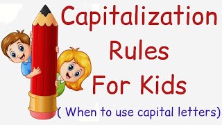 Capitalization Rules When to use capital letters ENGLISH GRAMMAR [upl. by Saltsman886]