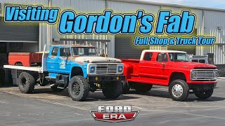 Visiting Gordons Fab Shop amp Truck Tour  Another Crew Cab Fanatic  Ford Era [upl. by Aimee]