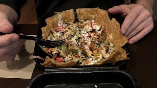 ASMR Eating a Taco Salad No talking [upl. by Pontias]