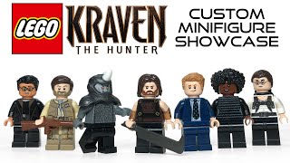 LEGO KRAVEN THE HUNTER Custom Minifigure Showcase [upl. by Armanda]