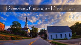 Demorest Georgia  Driving Tour  4K [upl. by Lesslie]