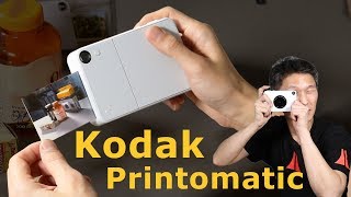 Review Kodak Printomatic Instant print camera [upl. by Heydon]