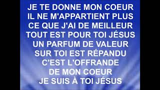 JE TE DONNE TOUT  Sandra Kouame amp Hosanna ALive Music [upl. by Stanwinn901]