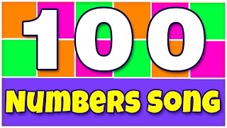 Number Song 1 – 100  Rhymes For Children  Learn to Count by Nursery Rhyme Street [upl. by Zurn]