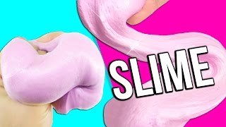 HAZ SLIME ESPONJOSO SIN BORAX  DIY FLUFFY SLIME  Tutoriales Belen [upl. by Anaer]