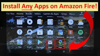 How to install Android apps on Amazon Fire tablet [upl. by Yevrah751]