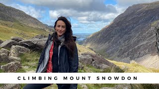 Climbing Mount Snowdon Wales  The Pyg Track [upl. by Enecnarf]