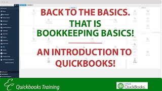 Back to the Basics That is Bookkeeping Basics An Intro to QuickBooks [upl. by Tirrej]