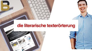 Deutschabitur Literarische Erörterung [upl. by Airlia]