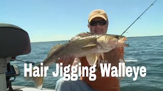 Hair Jigging Walleye – Angling Edge TV [upl. by Crudden]