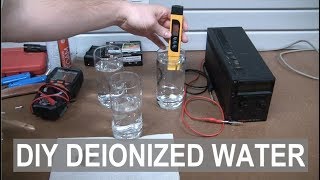 DIY Deionized Water  ElementalMaker [upl. by Eugilegna]