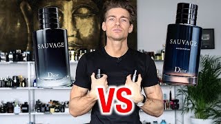 Dior Sauvage EDP vs EDT [upl. by Kimitri]