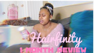 1 Month Review of HAIRFINITY  Does Hairfinity REALLY work [upl. by Burnham]