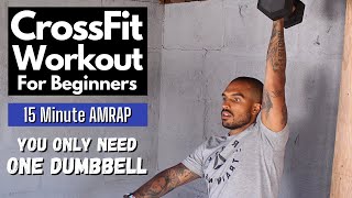 At Home CrossFit® Workout For Beginners Modifications included [upl. by Atteuqehs]