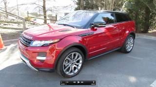 2012 Range Rover Evoque Coupe Pure Plus Dynamic Start Up Exhaust and In Depth Tour [upl. by Gignac]