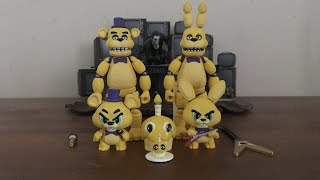 DRGs FNAF Custom Figures 1 Fredbears Family Diner Animatronics [upl. by Zetniuq637]