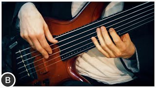 AMAZING FRETLESS BASS PLAYER [upl. by Doelling]