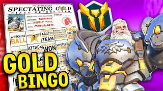 Overwatch 2 Bingo Spectating GOLD Reinhardt [upl. by Augustina]