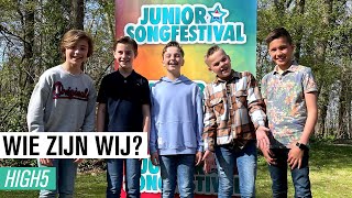 14 WIE ZIJN WIJ  HIGH5 ✋  JUNIOR SONGFESTIVAL 2022 🇳🇱 [upl. by Enohsal]