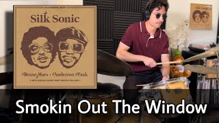 Silk Sonic  Smokin Out The Window Drum Cover [upl. by Nnahoj]