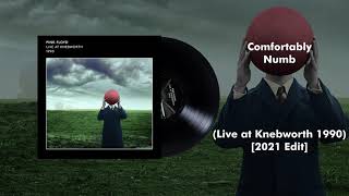 Pink Floyd  Comfortably Numb Live at Knebworth 1990 2021 Edit [upl. by Gnoud]