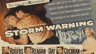 Storm Warning 1951 Film  Doris Day Ginger Rogers Ronald Reagan  Review [upl. by Lahsram727]