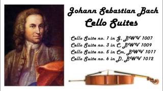 Johann Sebastian Bach  Cello suites in 432 Hz great for reading or studying [upl. by Hesketh]