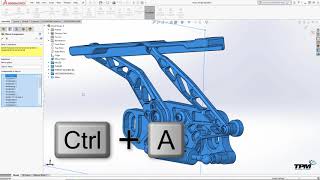 SolidWorks Assembly Mirror [upl. by Anihpesoj]