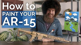 How to Paint Your AR15 Forget the Camo Krylon [upl. by Inahteb]