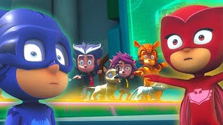 PJ Masks are Taken Over as Robots  2021  PJ Masks Official [upl. by Ecirtaed]