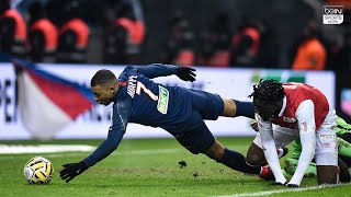 Mbappe Scores a Goal With His Hand  PSG vs Stade Reims [upl. by Odelinda]