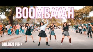 KPOP IN PUBLIC PERÚ BLACKPINK  붐바야BOOMBAYAH cover by GoldenPink Debut [upl. by Tobin]