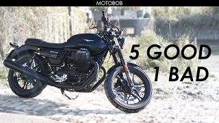 Moto Guzzi V7 III Stone Test Ride amp Review [upl. by Genie]