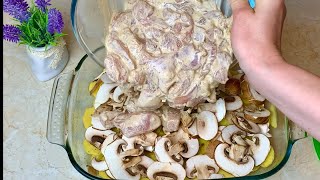 Простой Рецепт из Куриного Филе и Картошки в духовке быстро и вкусно На Ужин и на Праздник [upl. by Pavel]