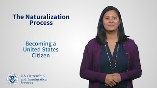 The Naturalization Process Becoming a United States Citizen ASL [upl. by Aihpos249]