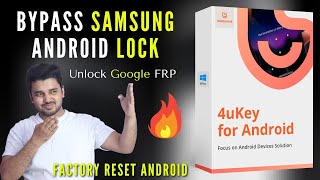 How to Bypass Google Verification on Samsung amp Unlock Smartphone  Tenorshare 4Ukey Android [upl. by Nylacaj]