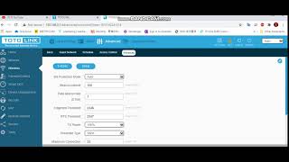 Wifi Advanced Mode for Totolink X5000R AX1800 [upl. by Aralk]