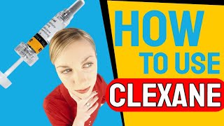 Clexane  How to use [upl. by Pandich]