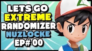 Pokemon Lets Go Pikachu and Eevee EXTREME Randomizer Nuzlocke Episode 0  The Rules [upl. by Annabell]