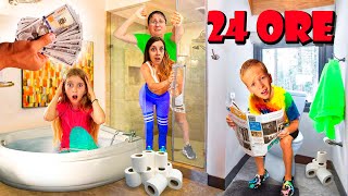 ⏰ 24 de ORE în BAIE 🛀 CHALLENGE  Partea 1 [upl. by Mulford85]