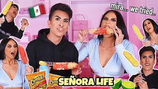 Cooking HOT CHEETO ELOTES with JENNY69  Louies Life [upl. by Htebazileyram]