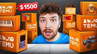 I Opened 1500 Worth of Scam Temu Products [upl. by Bean396]