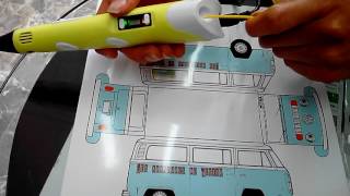 INSTRUCCIONES DE USO 3D PEN V2 [upl. by Jeaz]