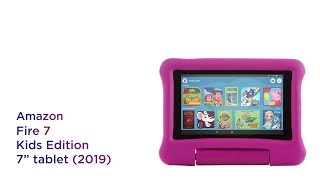 Amazon Fire 7 Kids Edition 7quot Tablet 2019  16 GB Pink  Product Overview  Currys PC World [upl. by Nonnahsal]