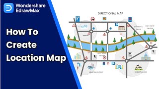 Location Map Tutorial How to Create a Directional Map [upl. by Adok]